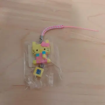미사용품 2009년 메이코기주쿠 x 헬로키티 스트랩