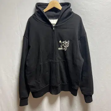 CUNE 큔 안감 기모 집업 후드티 프린트 M