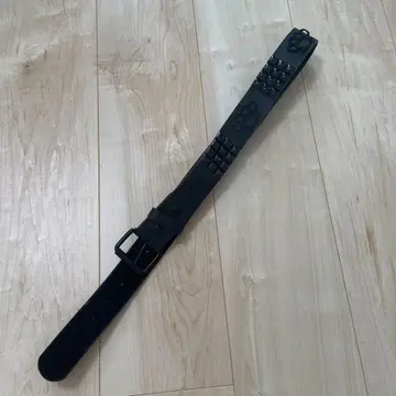 Hot topic 스터드 장식 블랙 가죽 벨트