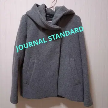 저널 스탠다드 JOURNALSTANDARD 후드 부착 울 코트