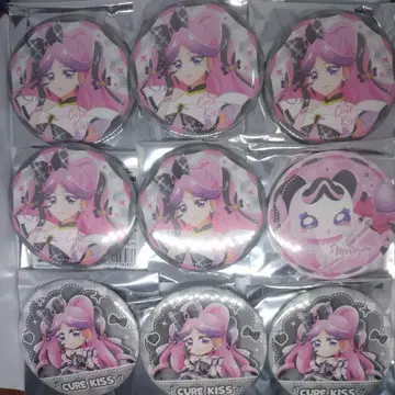 큐어 키스 메로론 드림 스테이지 캔뱃지 9개