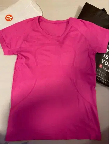 Lululemon 룰루레몬 요가 러닝 의류 사이즈 10 핑크