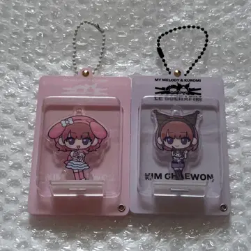 LESSERAFIM 마이멜로디 쿠로미 아크릴 키링 채원