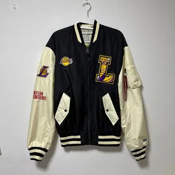 레이커스 바시티 자켓 리버서블 M