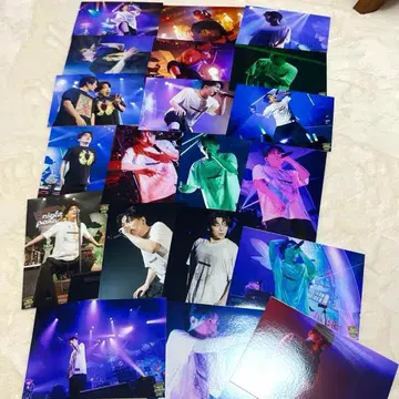 Gero night parade 투어 브로마이드 복권 컴프 세트