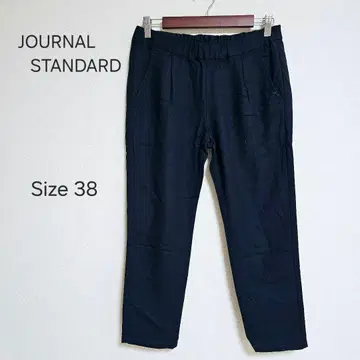 JOURNAL STANDARD 블랙 캐주얼 팬츠 38