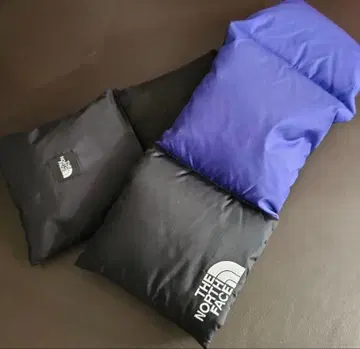 THE NORTH FACE 머플러 블랙 보라색