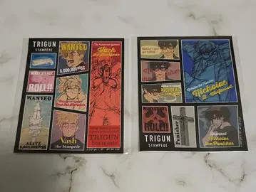 TRIGUN 트라이건 복권 특전 스티커