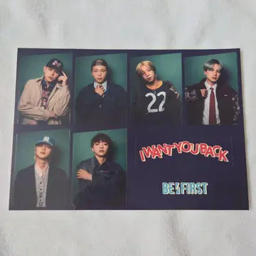 BE:FIRST BE:ST 회장 한정 스티커 전원