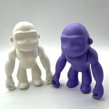 Kipling 피규어 세트 화이트 퍼플