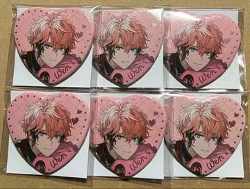 아카기 웬 하트 캔뱃지 발렌타인 니지산지