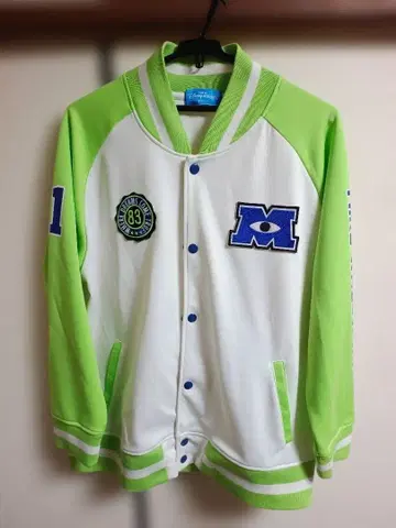 도쿄 디즈니 리조트 몬스터즈 잉크 캐주얼 자켓 L 사이즈