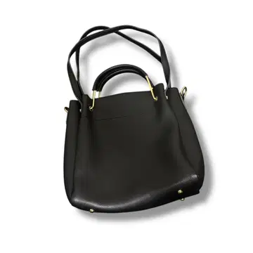 Riberry 2WAY 스퀘어 숄더백 블랙