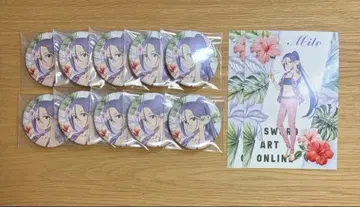 소드 아트 온라인 sao 미토 캔뱃지 특전