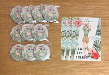 소드 아트 온라인 sao 시논 캔뱃지 특전