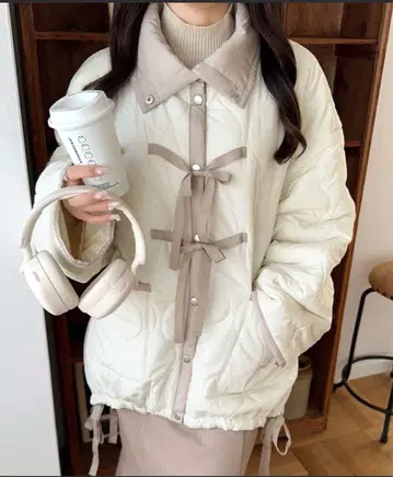 mily bilet 퀼팅 몬스터 코트