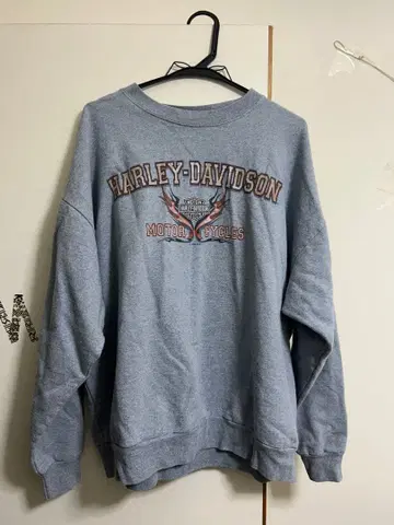 Harley-Davidson 빈티지 맨투맨 그레이