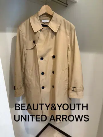 유나이티드 애로우즈 트렌치코트 베이지 남성용 가을/겨울