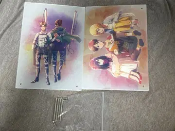 제일복권 진격의 거인 ~땅울림~ E상 아크릴 보드 2개 세트