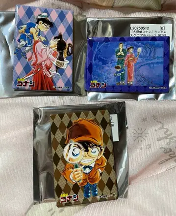 명탐정 코난 랜덤 스퀘어 캔뱃지