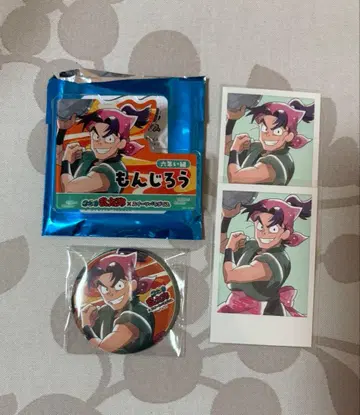 닌타마 시오에 분지로 스이파라 최애 파샤 캔뱃지 네임 배지