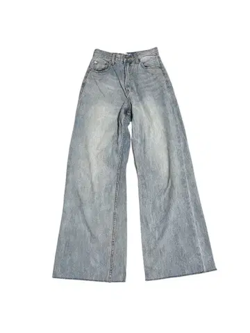 초 메루카리 시 세일 EVRIS 에브리리스 데님 와이드 팬츠 S 사이즈