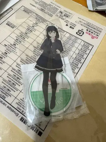 미후네 시오리코 아크릴 스탠드 JAL 니지가쿠 러브 라이브