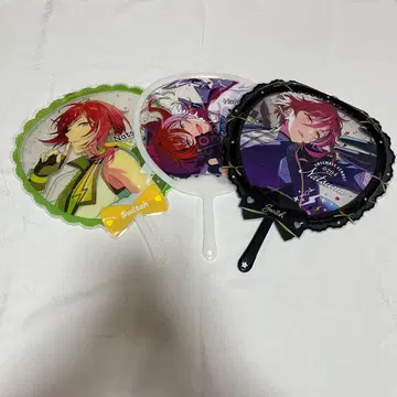 앙스타 사카사키 나츠메 스켈레톤 부채 3장