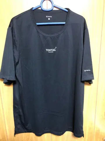 TENTIAL BAKUNE 블랙 룸웨어 XL 셋업