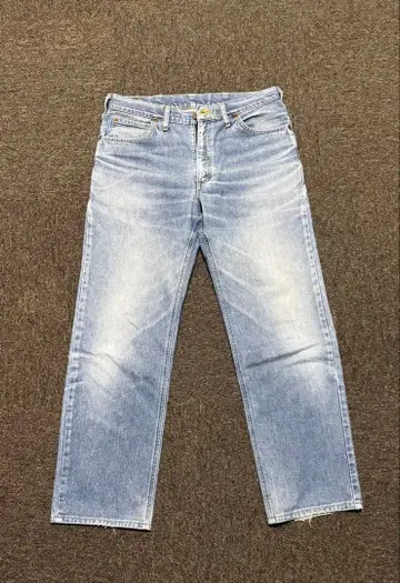 Lee 라이트 블루 와이드 데님 US riders