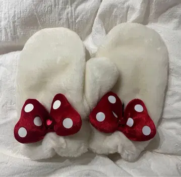 미니 마우스 후와후와 미튼 성인용 Disney 디즈니 리조트 그로브