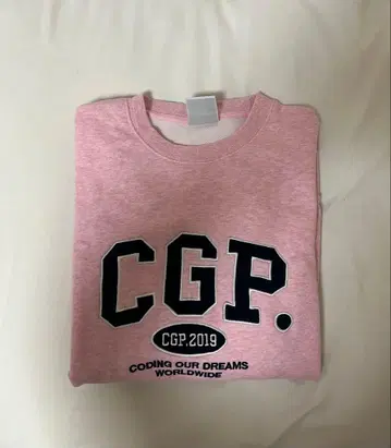 codegraphy 핑크 M 사이즈 맨투맨