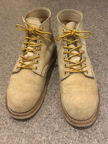 RED WING 8167 베이지 스웨이드 8.5E USA 플레인토