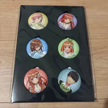 5등분의 신부 5등분의 프린세스 캔 배지 미개봉