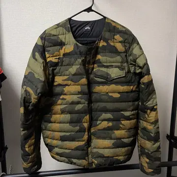 THE NORTH FACE 카모플라쥬 다운 자켓 L