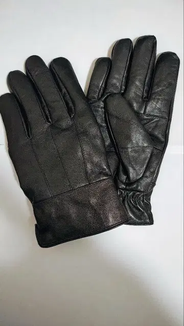미사용 새상품 블랙 양가죽 장갑 속기모