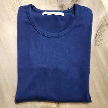 plaisir du sabbatum 면 네이비 긴팔 티셔츠 새상품