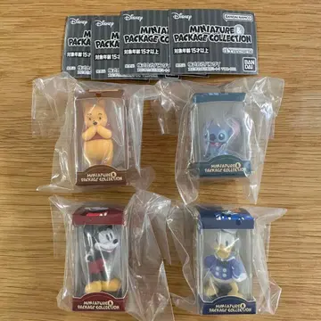 [ 미개봉 ] 가챠가챠 [ 디즈니 미니어처 & 패키지 컬렉션 ] 컴프