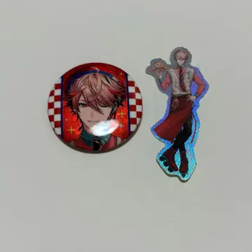 니지산지 세라프 캔뱃지 스티커