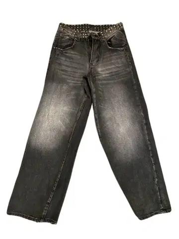 제이드 런던 배기 데님