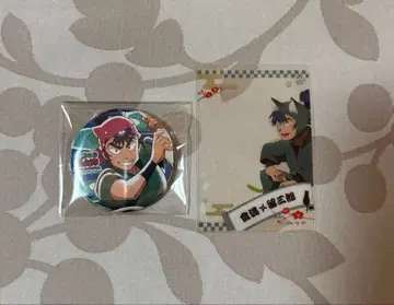 닌타마 식만류삼랑 스이파라 캔뱃지 난자 클리어 카드 고양이 저택