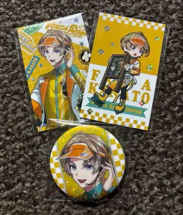 후우라 카나토 니지산지 캔뱃지 카드 세트