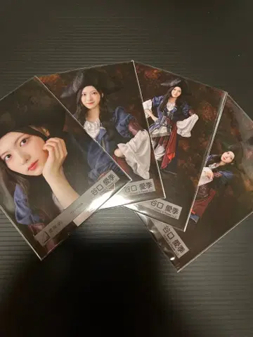 타니구치 아이리 파이리츠 의상 4종 컴프 사쿠라자카46 브로마이드