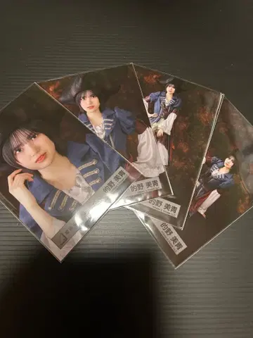 마토노 미오 파이리츠 의상 4종 컴프 사쿠라자카46 브로마이드