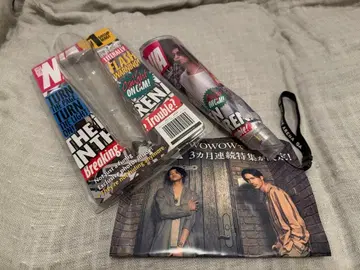 아카니시 진 니시키도 료 라이브 굿즈 주간지 응원봉 NA