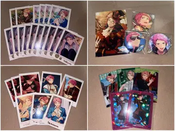 앙스타 아츠키 슈 파샤 캔뱃지 굿즈 묶음 판매