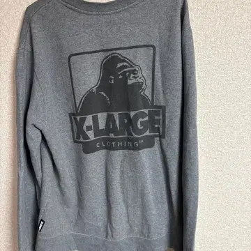 X-LARGE 그레이 트레이닝복