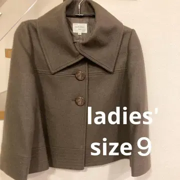 [ 새상품급 ] marie claire bis 울 숏코트 9호