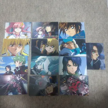 건담 SEED/카드/키라/아스란/라크스/카가리/이삭/니콜