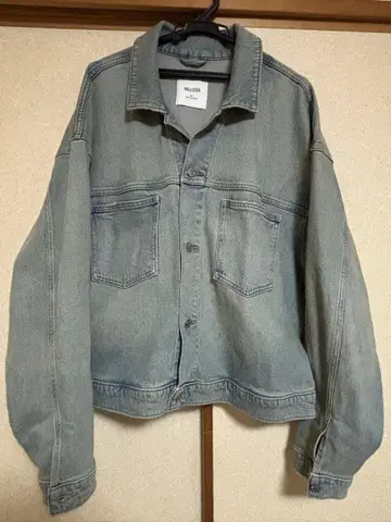 오버 사이즈 데님 자켓 라이트 블루